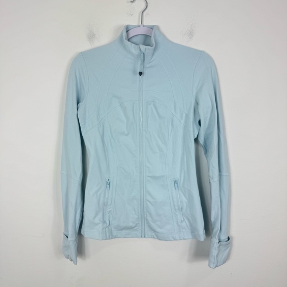 Lululemon Define Jacket Luon Powder Blue 8 Fitted Full Zip Yoga Athletic 2022 - Picture 2 of 14